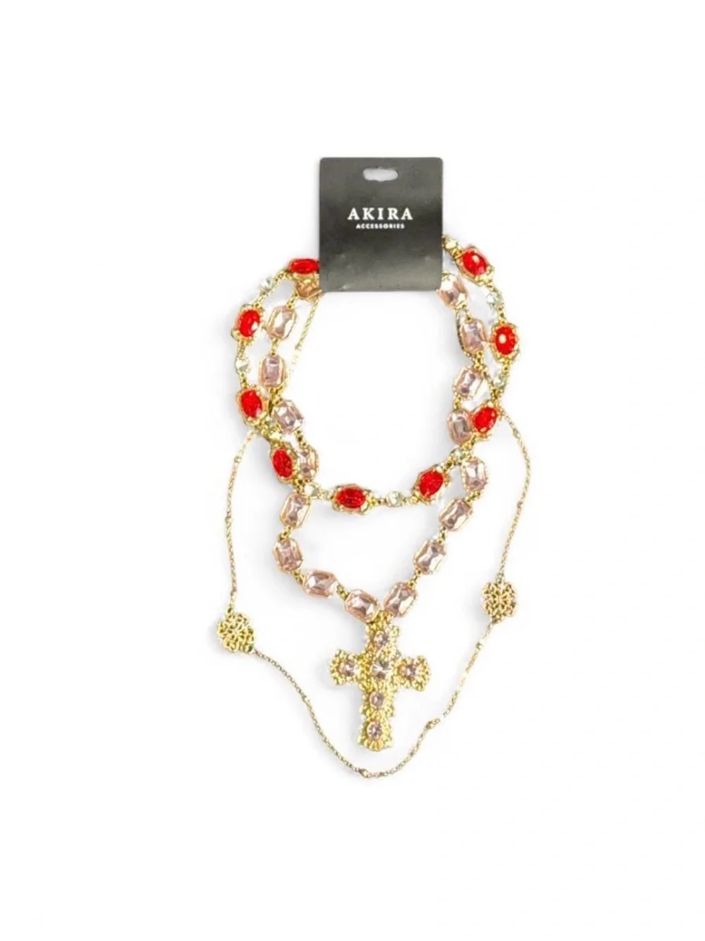 New! Akira Cross Necklace